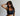 Navy Warrior Active Lattice Cross Bra Tank